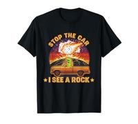 Stop The Car I See A Rock Sarcastic T-Rex Asteroid Dinosaur T-Shirt