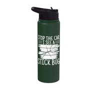 Stop The Car I See A Stick Bug Stainless Steel Insulated Water Bottle
