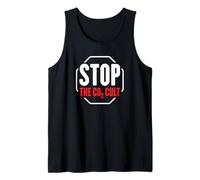 Stop The CO2 Cult, Climate Change, Global Warming Tank Top