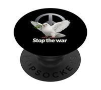 Stop the war!, Peace, Antiwar, No War PopSockets Adhesive PopGrip
