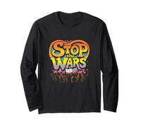Stop the War T-Shirt No War Free War World Merch Long Sleeve T-Shirt