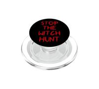 Stop the Witch Hunt Salem 1692 Witch Trials Halloween Witchy PopSockets PopGrip for MagSafe
