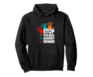 Stop Violence Against Women Pullover Hoodie