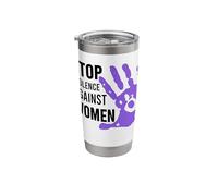 Stop Violence Against Women Stainless Steel Insulated Tumbler