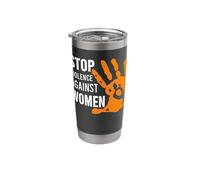 Stop Violence Against Women Stainless Steel Insulated Tumbler