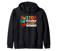 Stop Violence Against Women Zip Hoodie