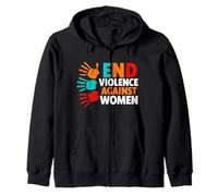 Stop Violence Against Women Zip Hoodie