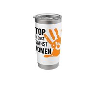 Stop Violence Against Women's Stainless Steel Insulated Tumbler