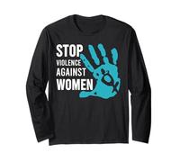 Stop Violence Against Women's T-Shirt Long Sleeve T-Shirt
