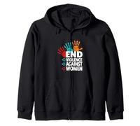 Stop Violence Against Women's Zip Hoodie