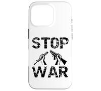 Stop War Broken Gun - Peace Advocacy Design Case for iPhone 16 Pro