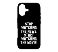 stop watching the news start watching the movie Witty Case for iPhone 17