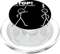 Stop You're Under A Rest PopSockets PopGrip for MagSafe