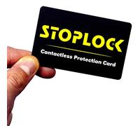 Stoplock RFID NFC Contactless Protection Card HG 160-00 - Anti-Theft Signal Blocker Wallets Purses Bank and Credit Cards