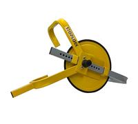 Stoplock Wheel Clamp HG 400-00 - Anti-Theft Lock Device for Small-Wheeled Cars Caravans Trailers With 13" to 15" Wheels , Yellow