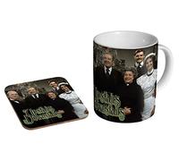stopper Upstairs, Downstairs 1971 - Ceramic Coffee Mug + Coaster Gift Set