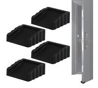 Stoppers For Doors - Rubber Door Cover Wedge | Two-Piece Two-Way Non Slip | Strong Wedges To Prevent Doors From Closing, Protect Floors | Ideal For Ca
