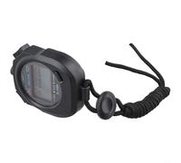 Stopwatch, Electronic with Multi-Function Display for Sports Fitness Training, Students, Handheld Timing Device, Digital LCD(C)