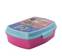 Stor 15974 Lunch Box, BPA Free Plastic, 250 centiliters, Pink-Barbie