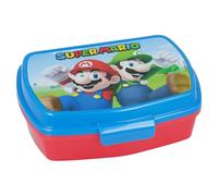 STOR 21474 Funny Sandwich Box Rectangular Super Mario, Compound, Multi-Colour, Single