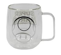 Stor S.L. Double Wall Crystal Cup Super Mario 290 ml Black