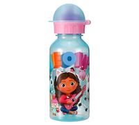 Stor 370ml Water Bottle for Kids School Nursery Travel Drinks Bottle Made of Durable Material Reusable BPA Free (Gabby's Dollhouse)