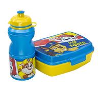 Stor 380ml Paw Patrol Rectangular Lunch Box and Sport Bottle Set - Perfect for Kids with a School Travel Lunch Food Set, BPA Free, Featuring Cartoon Character Paw Patrol