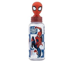 Stor 3D FIGURINE BOTTLE 560 ML FOR KIDS | SPIDERMAN MIDNIGHT FLYER