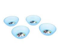STOR 4 Bowls Children Set Mickey Mouse 784ml - Reusable Tableware Polypropylene PP BPA Free - Kids Party Bowls Resistant