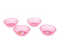 Stor 4 Bowls Children Set Minnie Mouse 784ml - Tableware Polypropylene PP BPA Free - Kids Party Bowls Resistant