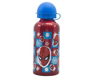 Stor 400ML KIDS ALUMINIUM BOTTLE | SPIDERMAN ARACHNID GRID