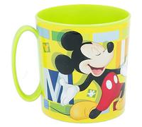 Stor 44204 Micro Mug 350 ml | Mickey Mouse - Disney Watercolours,Black