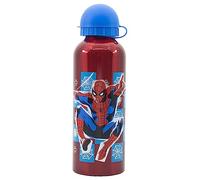 Stor 530ML KIDS ALUMINIUM BOTTLE | SPIDERMAN ARACHNID GRID