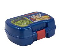 Stor 74189 SANDWICHERA Snack Avengers Invincible Force Lunch Box, Plastic