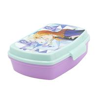 Stor 74274 Frozen ICE Magic Rectangular SANDWICHERA Lunch Box, Plastic
