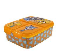 Stor 75120 Mikecrack 300ml Kids Travel Lunch Food Set -Plastic, Multi-Compartments, BPA-Free, Reusable, Fun Designs - Perfect for Kids