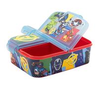 Stor 80120 SANDWICHERA Multiple Avengers Seven Wonders Lunch Box, Plastic