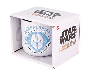 Stor 8412497008872 Ceramic Breakfast Mug in Gift Box, 400 ml Capacity, The Mandalorian Child