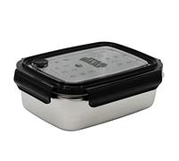 Stor 8412497010004 Stainless Steel Rectangular Sandwich Box, 1000 ml Capacity, Star Wars