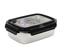 Stor 8412497039401 Stainless Steel Rectangular Sandwich Box, 1030 ml Capacity, Harry Potter