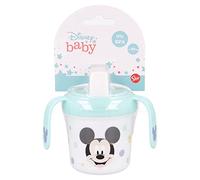 Stor 8412497130856 Mickey Mouse Training Cup - Multicolor, 250ml Capacity, Toddler Training Cup, Ideal Birthday Gift for Kids, Spill-Proof Sippy Cup, BPA-Free, Great Like Mickey