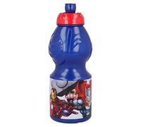 Stor 8412497577323 Sport Water Bottle, 400 ml Capacity, Avengers Rolling Thunder