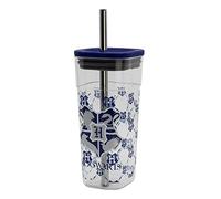 Stor ACRYLIC Cube Tumbler with Stainless Steel Straw 540 ML | Harry Potter