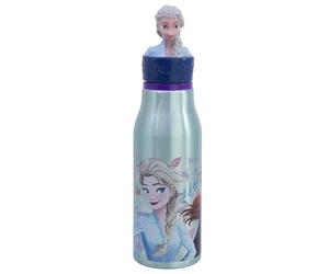 Stor ALUMINUM BOTTLE WITH 3D FIGURINE 690 ML FROZEN SNOWY TALE