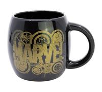STOR Avengers Ceramic Globe Mug 380ml - Large Breakfast Coffee Mug with Original Design - Microwave and Dishwasher Safe