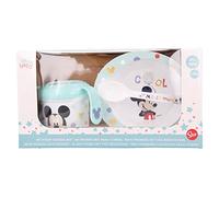 STOR |Baby 3 Pcs Set in Gift Box (Training Mug, Bowl W Spoon) Cool Like Mickey