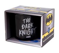 Stor Breakfast Ceramic Mug 400 ML Batman Symbol in Gift Box, Multicoloured, 1 Unidad (Paquete de 1)