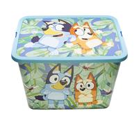 Stor Bluey Storage Box Click Lock Lid Toy Organiser BPA Free 23 Litre