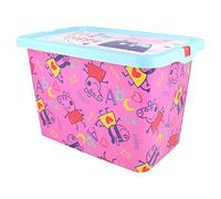 Stor Box Click 7 L. Peppa Play Cool, Black, Medium