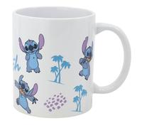 STOR Ceramic Mug 325 ML | Stitch Leaves Pattern